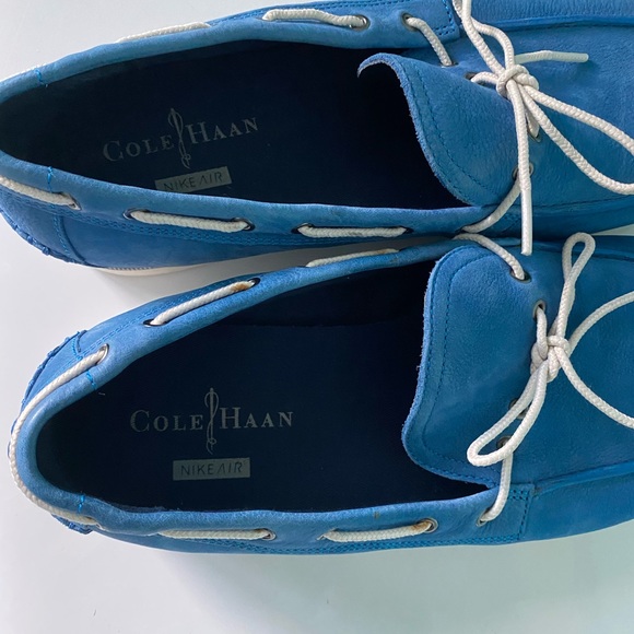 COLE HAAN Suede Boat Men’s Shoes - Picture 6 of 16